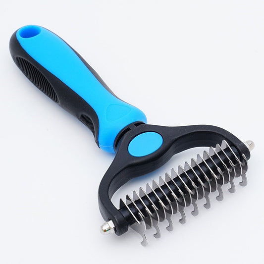 Pet cat hair removal comb tool