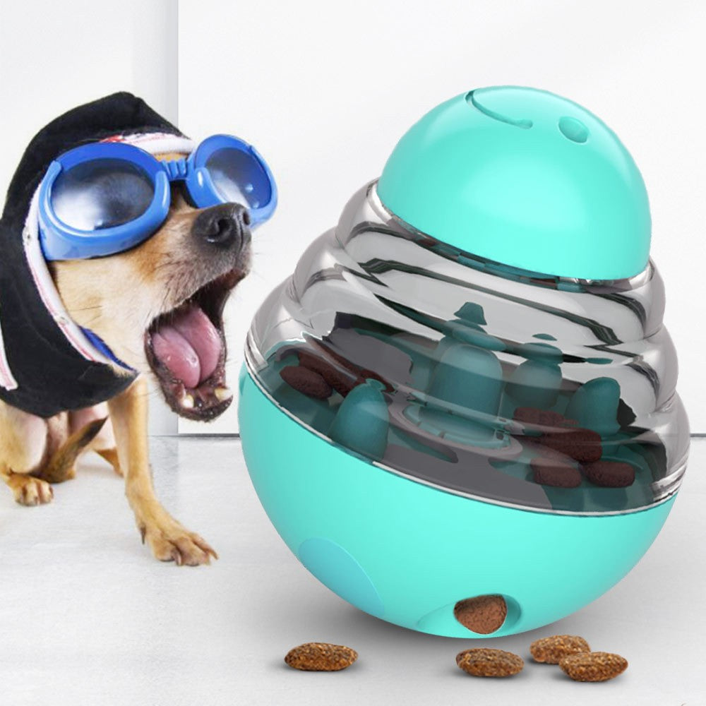 Cat balance car food dispenser