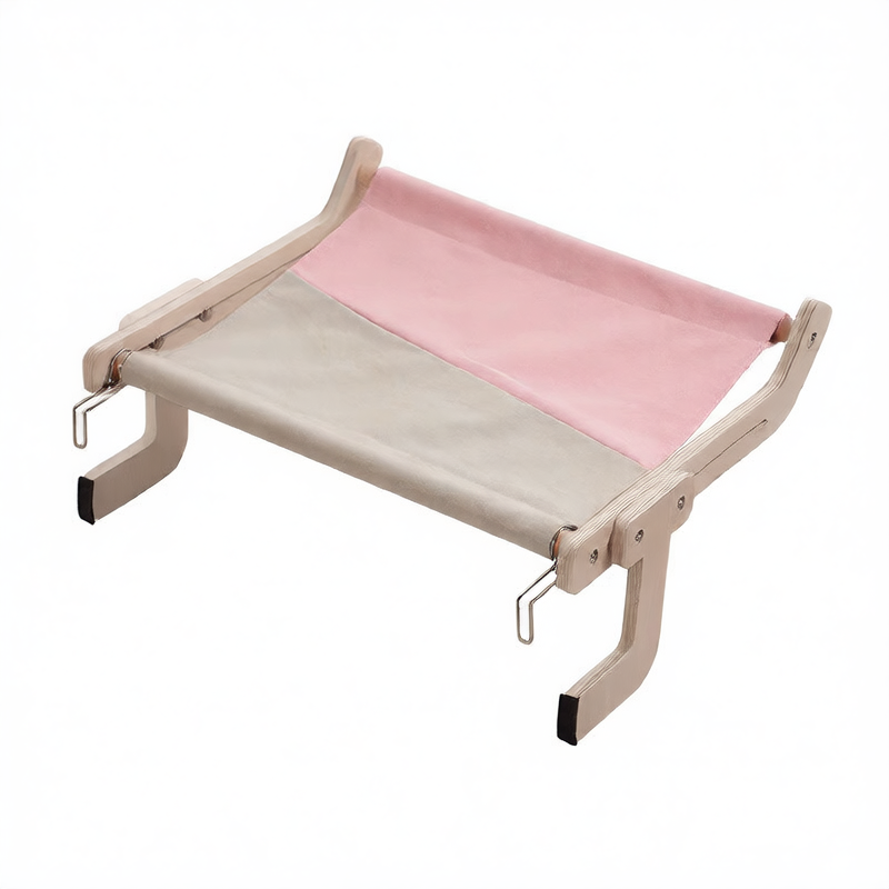Wooden cat hammock