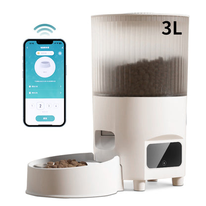Automatic Cat Feeder with WiFi and Camera