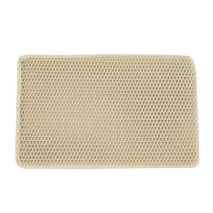 EVA Waterproof Cat Litter Mat with Non-Slip Base
