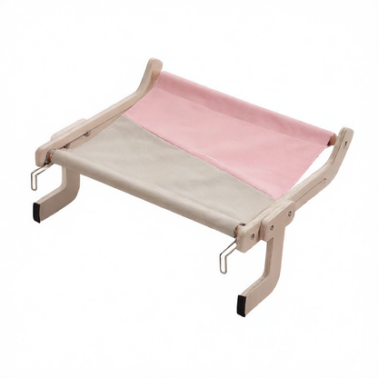 Wooden cat hammock