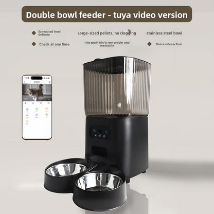 Automatic Cat Feeder with WiFi and Camera