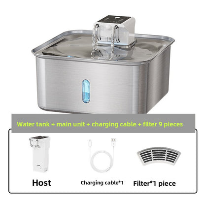 Stainless Steel Cat and Dog Water Dispenser