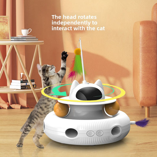 turntable electric cat toys